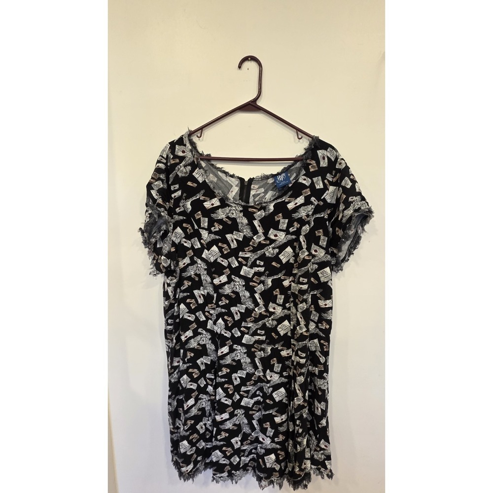 Harry Potter Hedgwig And Hogwsrts Letters Dress Womens Torrid Size 3